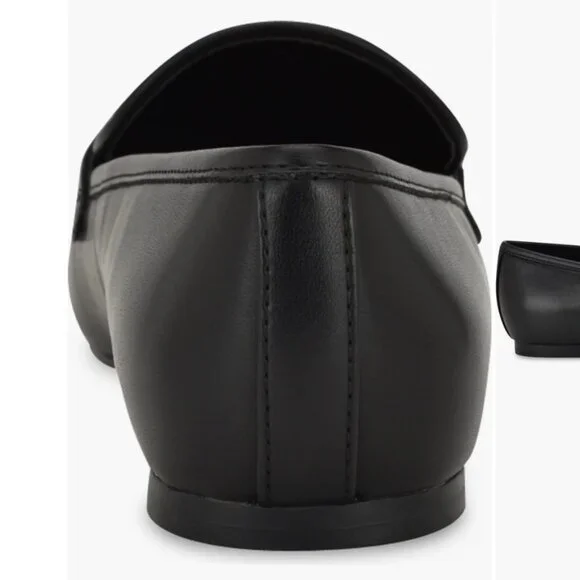 Nine West Women's Black Base Crystal Embellished Bit Slip-on Loafer Size 8M - Picture 3 of 7